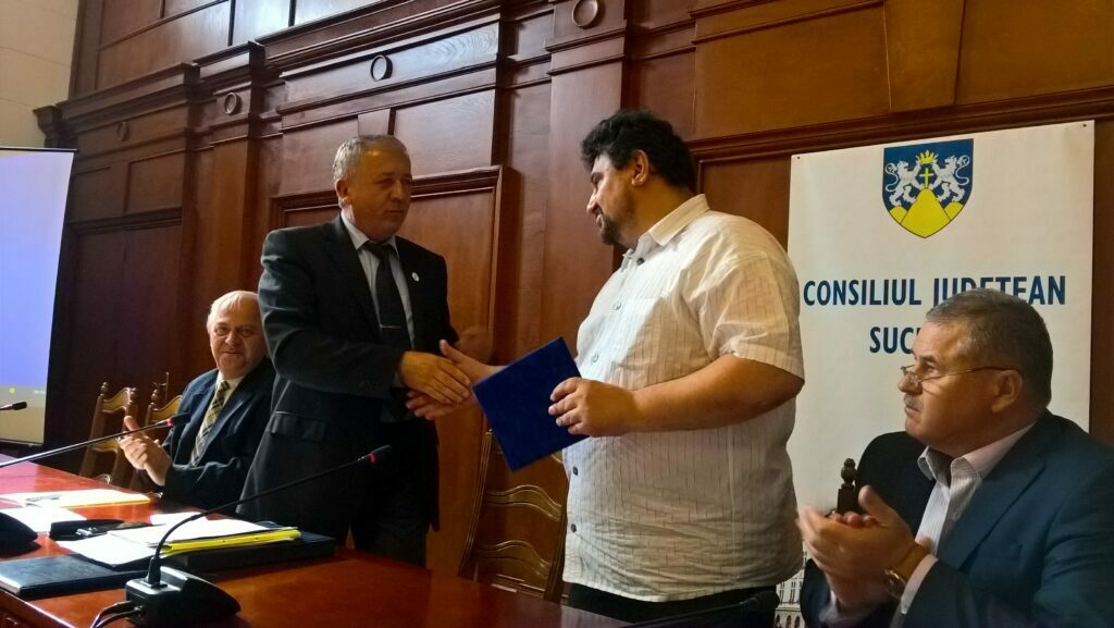 Emil Ursu, în „cartea valorilor bucovinene”