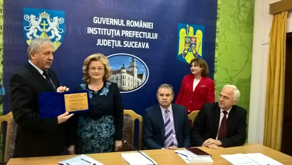 Şefa CECCAR, în Cartea valorilor bucovinene