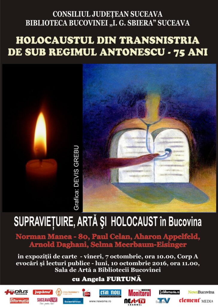 Comemorarea victimelor Holocaustului, la „I. G. Sbiera”