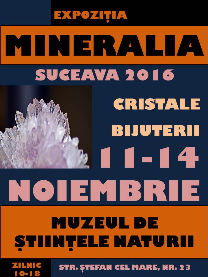 Bijuterii unicat, la Muzeul de Ştiinţele Naturii