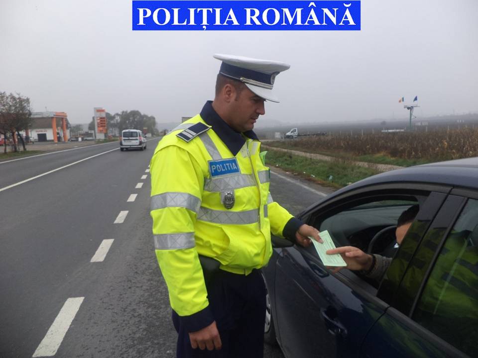 Poliţiştii rutieri, 183 de sancţiuni
