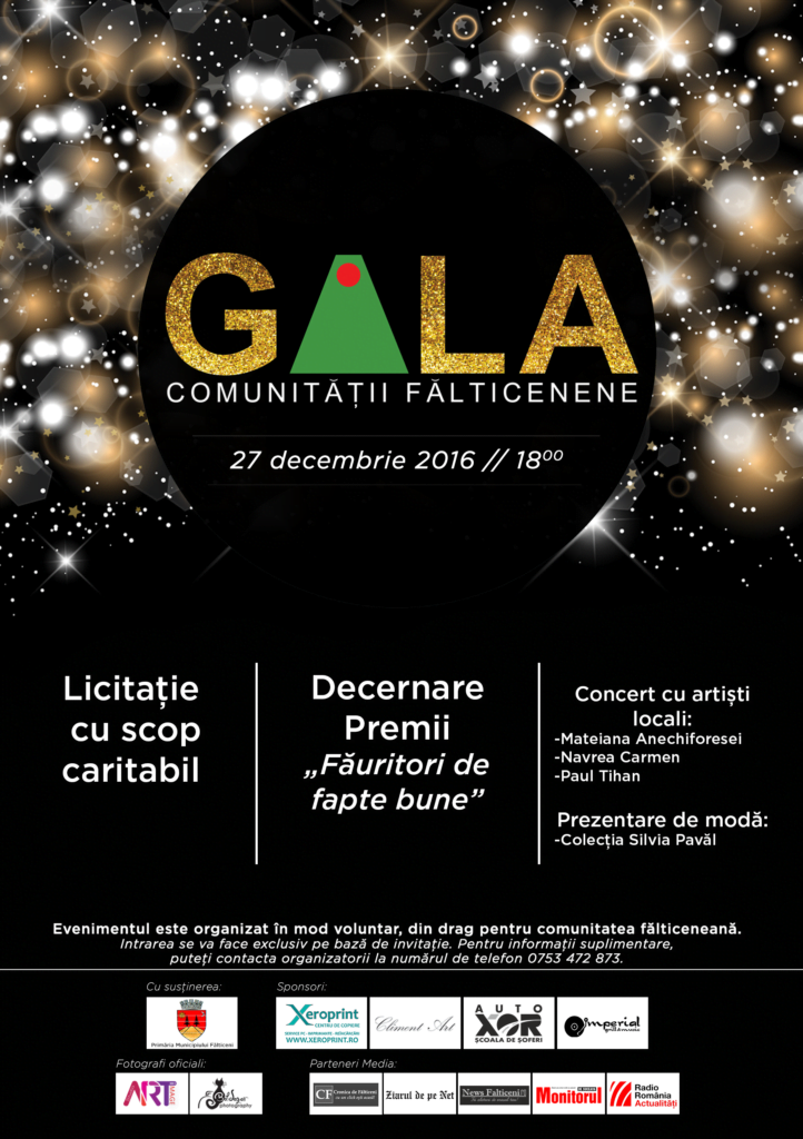 Gala Comunităţii Fălticenene, prima ediţie