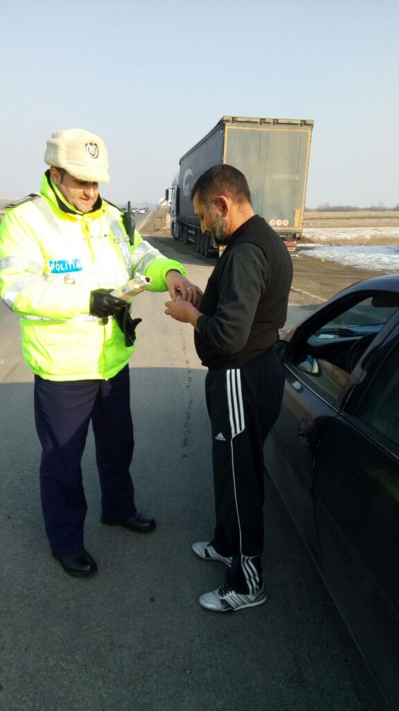 Poliţia Rutieră, peste 700 de amenzi în patru zile