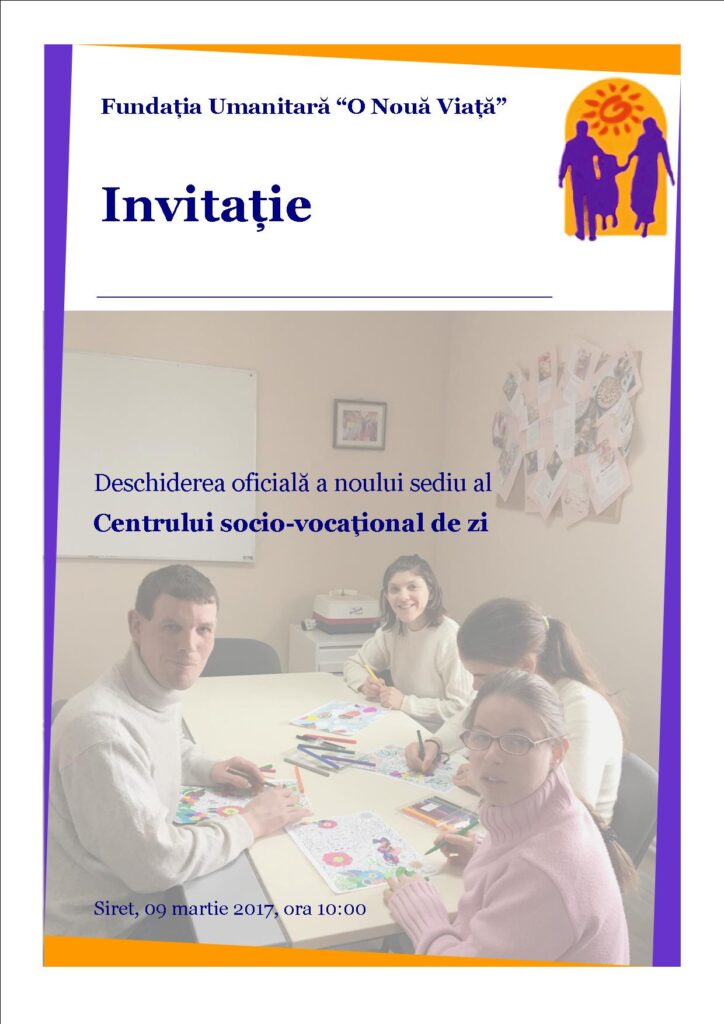 Centru de zi, la Siret