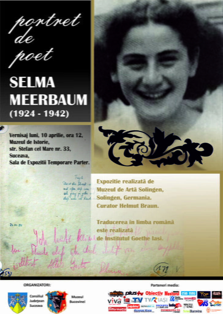 Expoziţie biografică a unei scriitoare evreice de limbă germană