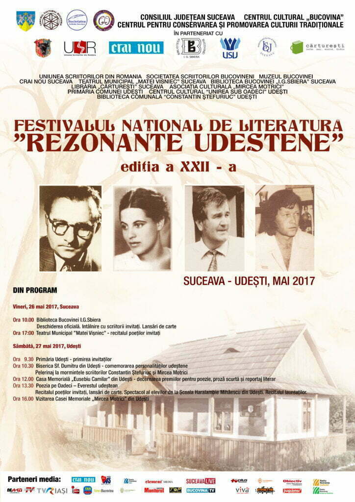 „Rezonanţe udeştene”, ediţia a XXII-a