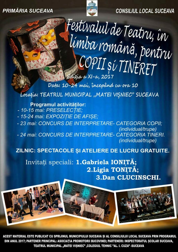 Festival de teatru pentru copii şi tineret