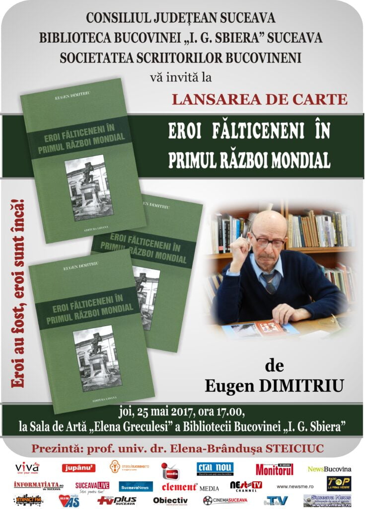 Eugen Dimitriu, lansare de carte