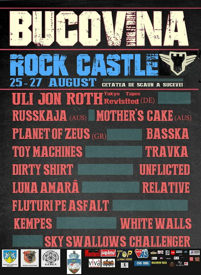20 de lei biletul la „Bucovina Rock Castle”