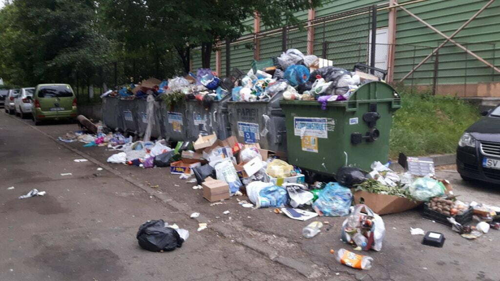 Scuze pentru neridicarea gunoiului