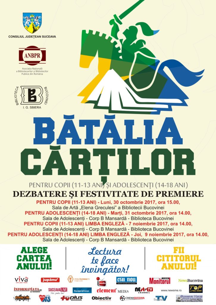 „Cititorul anului”, căutat de Bibliotecă