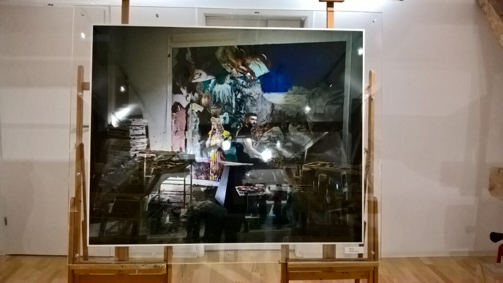 Fotografie a artistului Oliver Mark, donată Muzeului Bucovinei