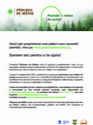 Holzindustrie, împădurire la Poieni-Solca