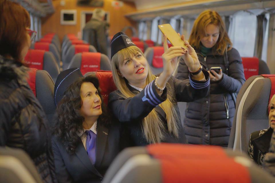 Vagon modern, în Gara Burdujeni, timp de o săptămînă