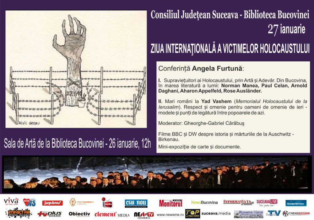 Conferinţă dedicată victimelor Holocaustului