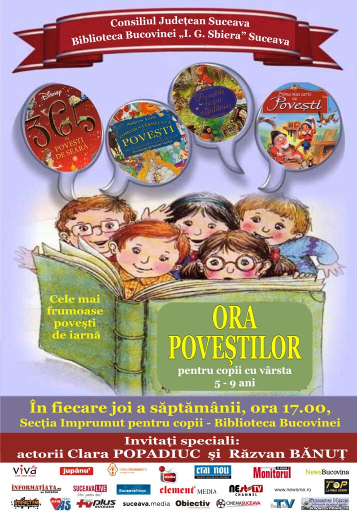 Poveşti pentru copii citite de actori de la „Matei Vişniec”