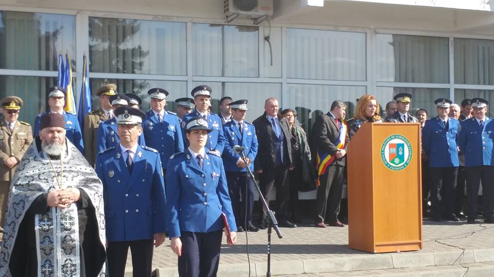 349 de elevi jandarmi, depunere de jurămînt