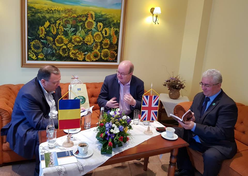 Lungu, întîlnire cu ambasadorul Marii Britanii