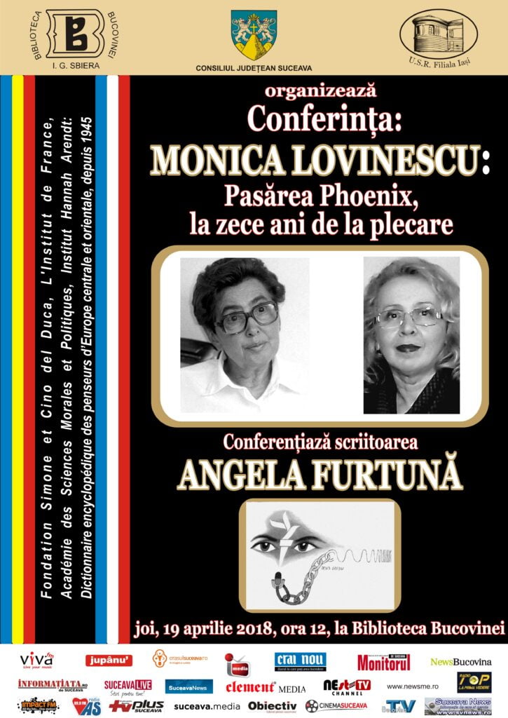 Eveniment în memoria Monicăi Lovinescu