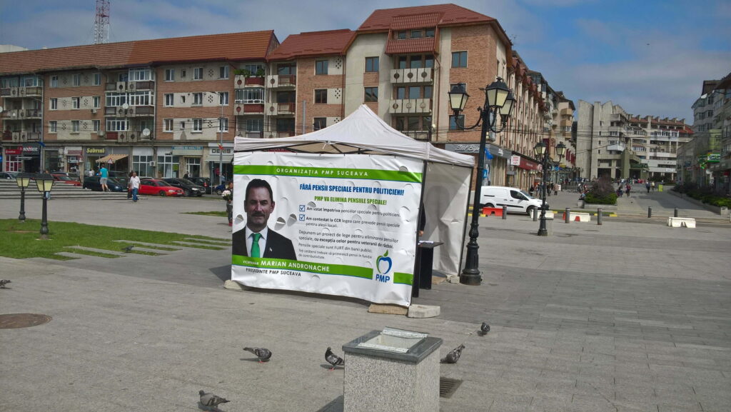 PMP Suceava, strîngere de semnături pentru eliminarea pensiilor speciale