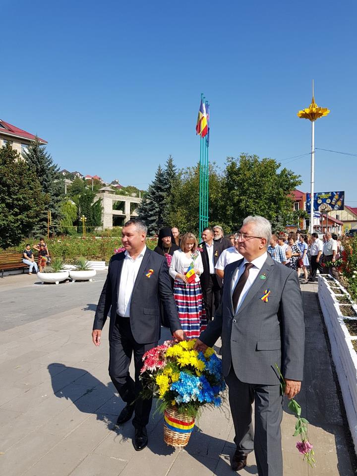 Primarul Lungu, la Soroca, de Zilele Oraşului