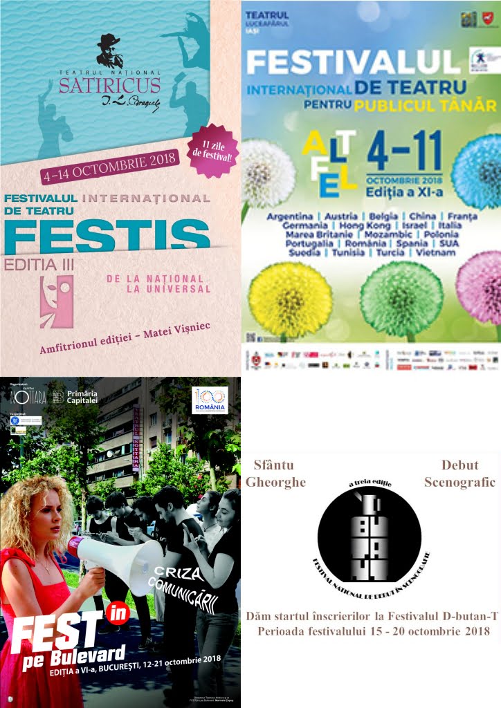 Teatrul sucevean, la patru festivaluri