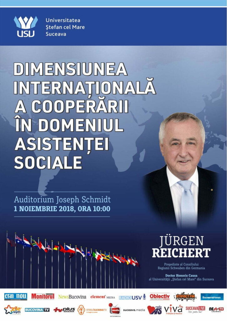 Şeful Regiunii Schwaben, conferinţă la USV