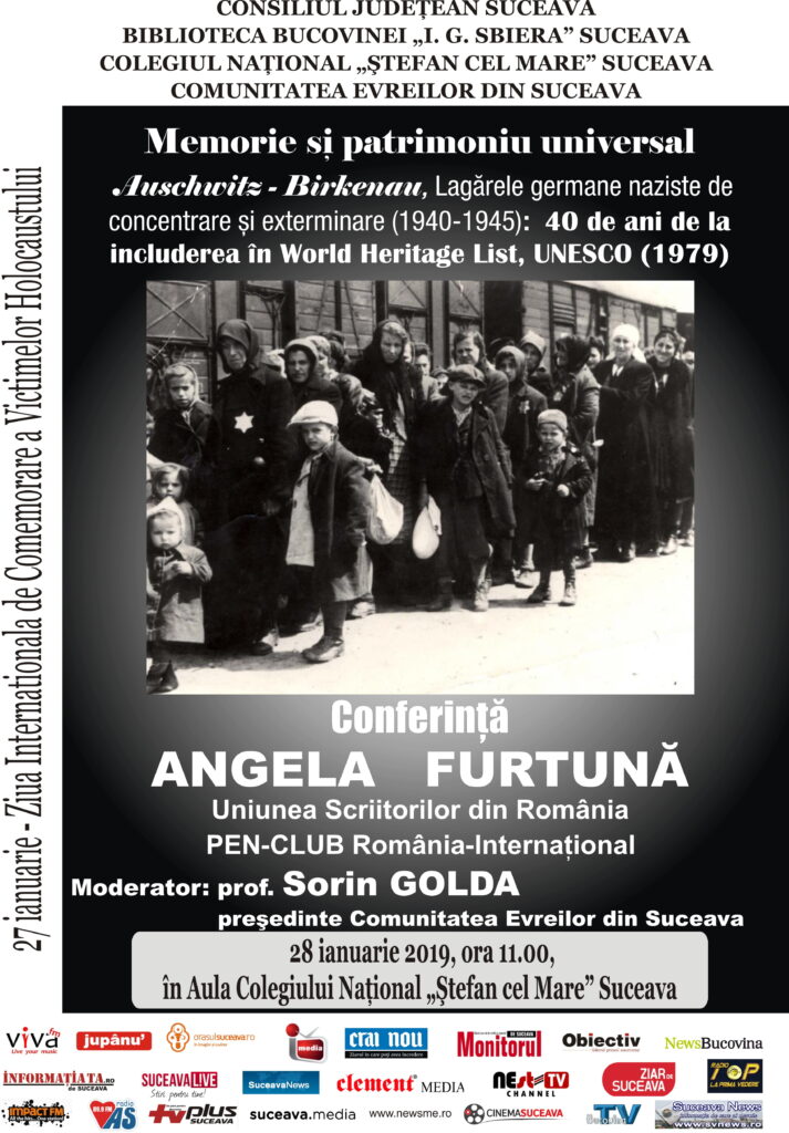 Ziua de Comemorare a Victimelor Holocaustului, eveniment la bibliotecă