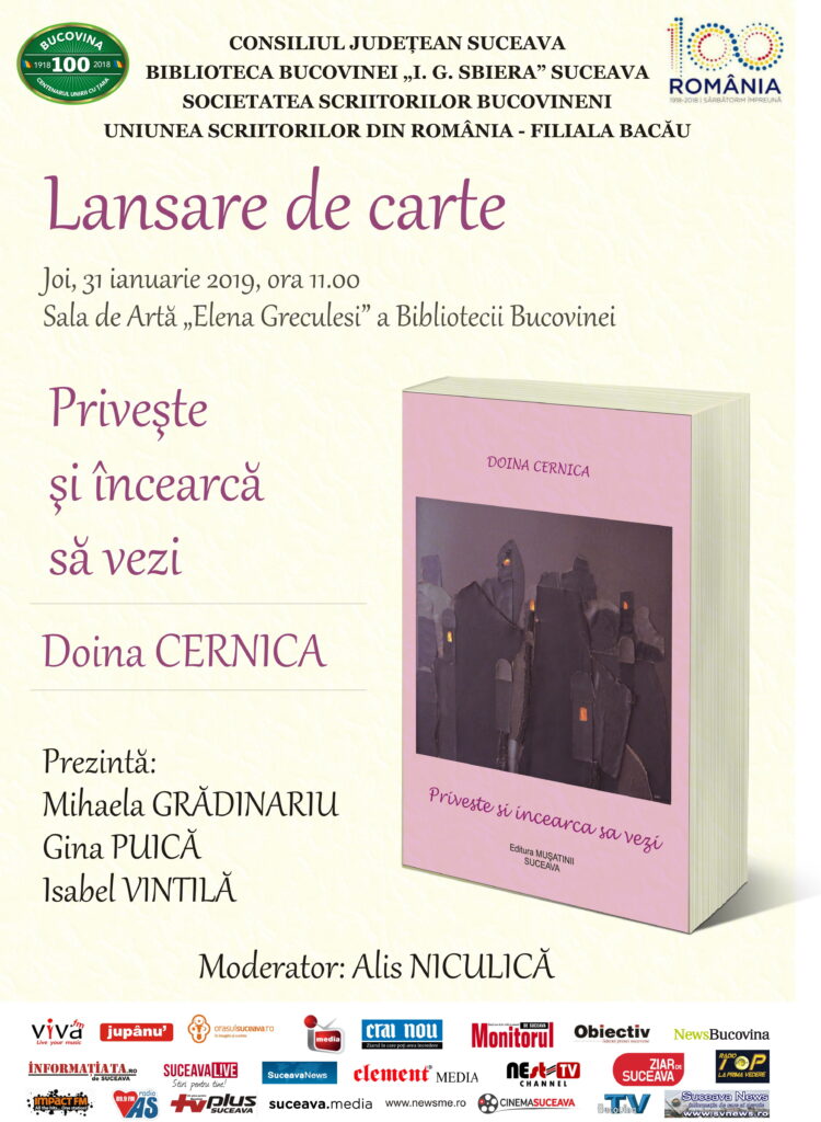 Doina Cernica, lansare de carte