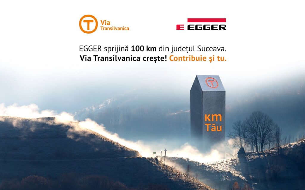 Comunicat: EGGER susține proiectul Via Transilvanica