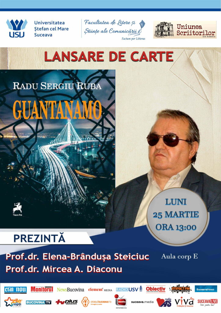 Romanul „Guantanamo”, lansat la USV