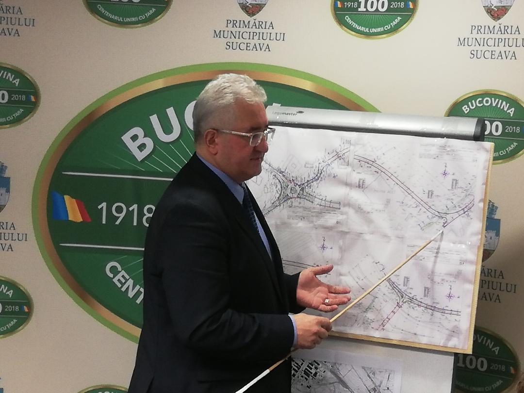 Rută ocolitoare în zona centrelor comerciale din Burdujeni