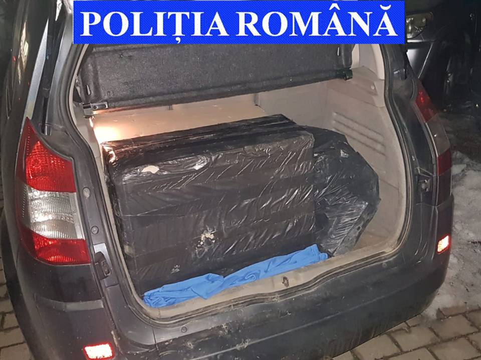 Traficant de ţigări, reţinut
