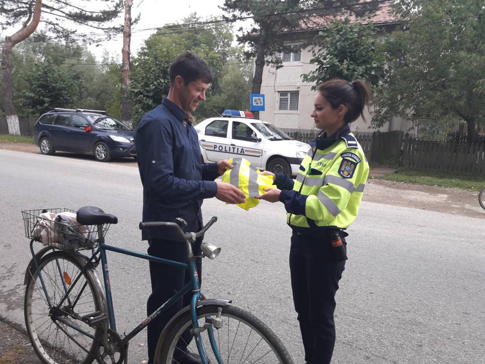Campanie de informare şi responsabilizare a bicicliştilor