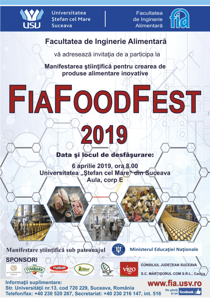 FIA FOOD FEST, eveniment la USV