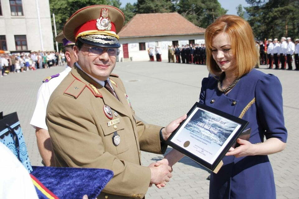 Prefectul Adomnicăi a primit o distincţie din partea Forţelor Navale