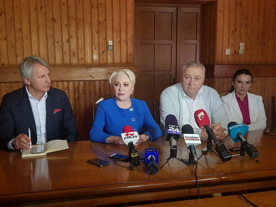 PSD Suceava o susţine pe Viorica Dăncilă pentru funcţia de preşedinte al partidului