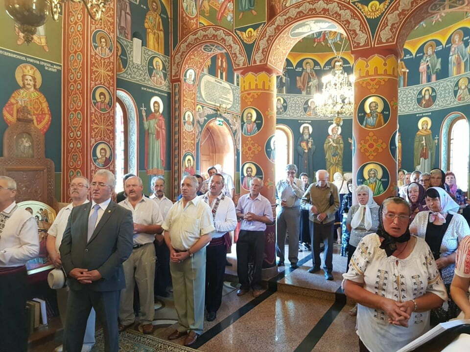 Slujbă la biserica din Burdujeni Sat, în memoria lui Ştefan cel Mare şi Sfînt