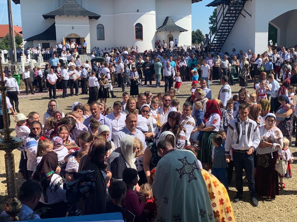 Biserica din Burla, sfinţită