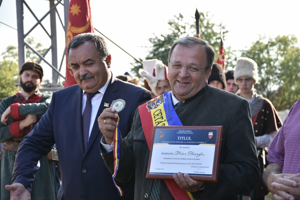 Flutur, cetăţean de onoare al Raionului Soroca