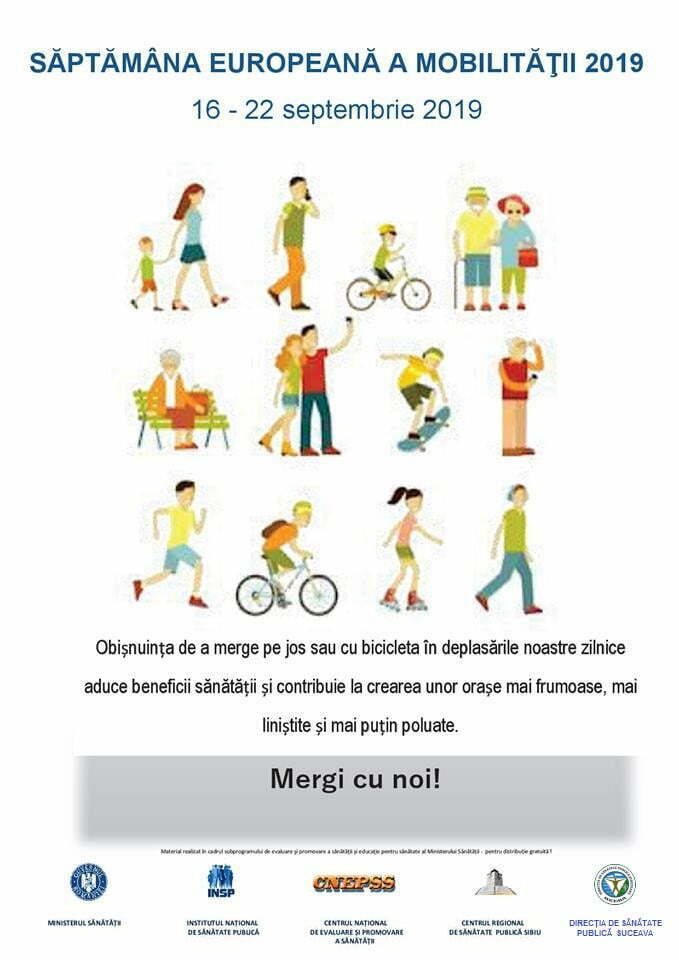 DSP, îndemn pentru mersul pe jos şi cu bicicleta