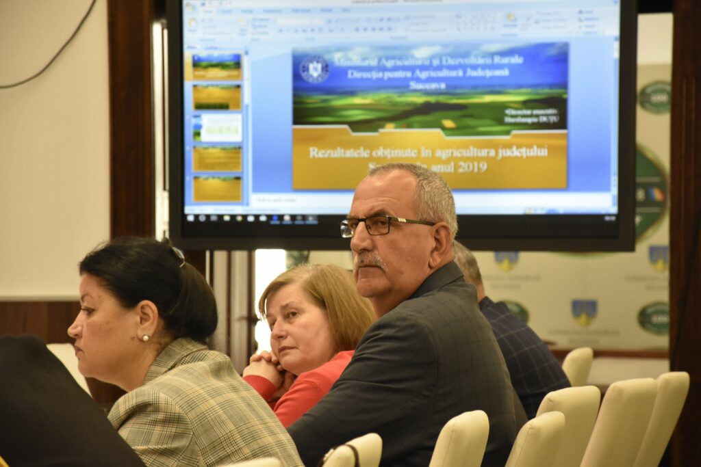 Producţiile agricole din judeţ, pe creştere