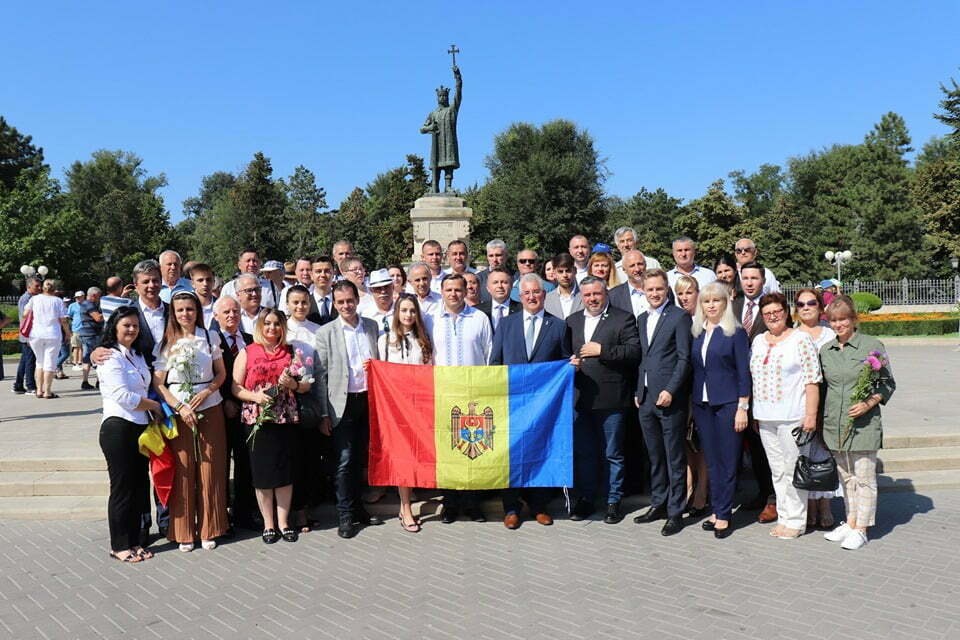 Lungu şi Balan, la sărbătoarea Limbii Române, la Chişinău