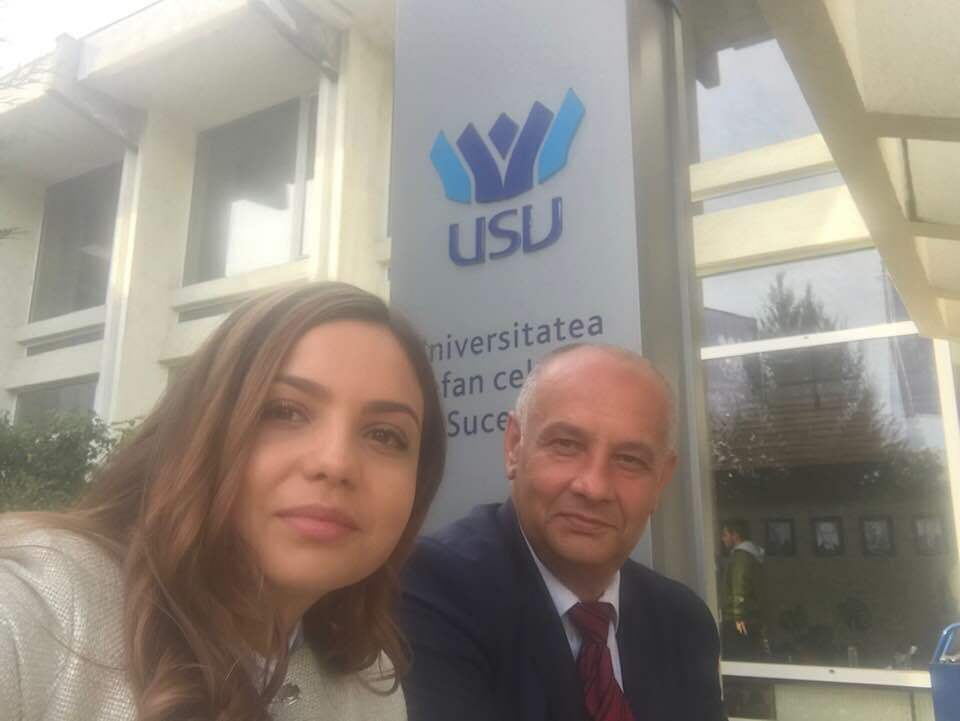 Ioana Băişanu, agent publicitar pentru USV