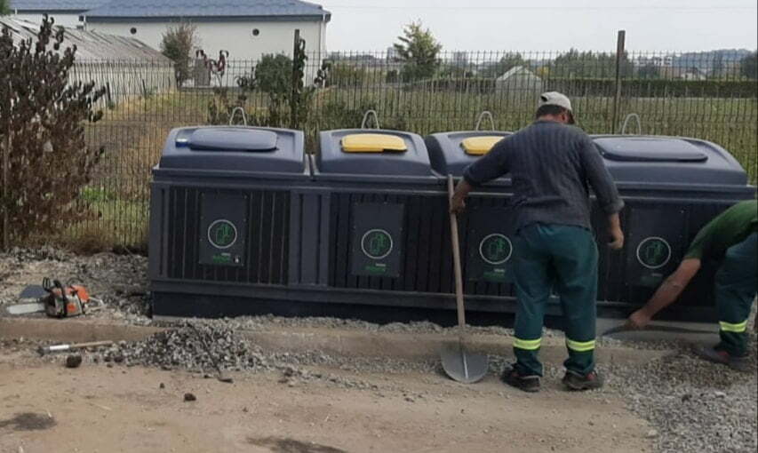 Primul amplasament îngropat pentru deşeuri, finalizat