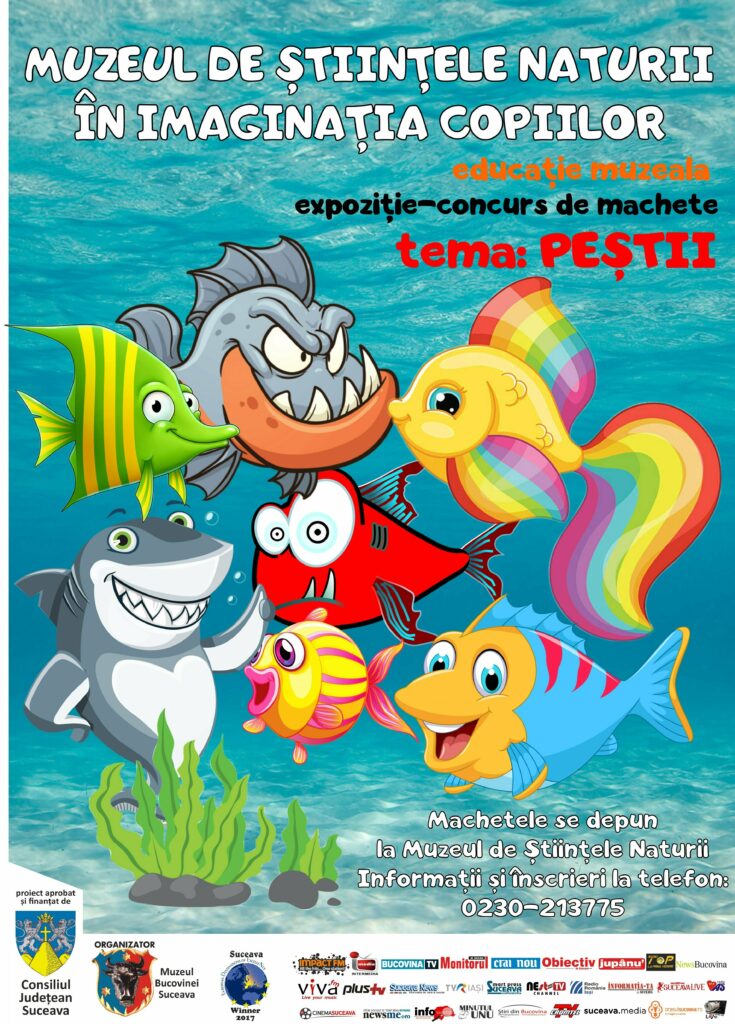 Expoziţie cu machete realizate de copii, la Muzeul de Ştiinţele Naturii