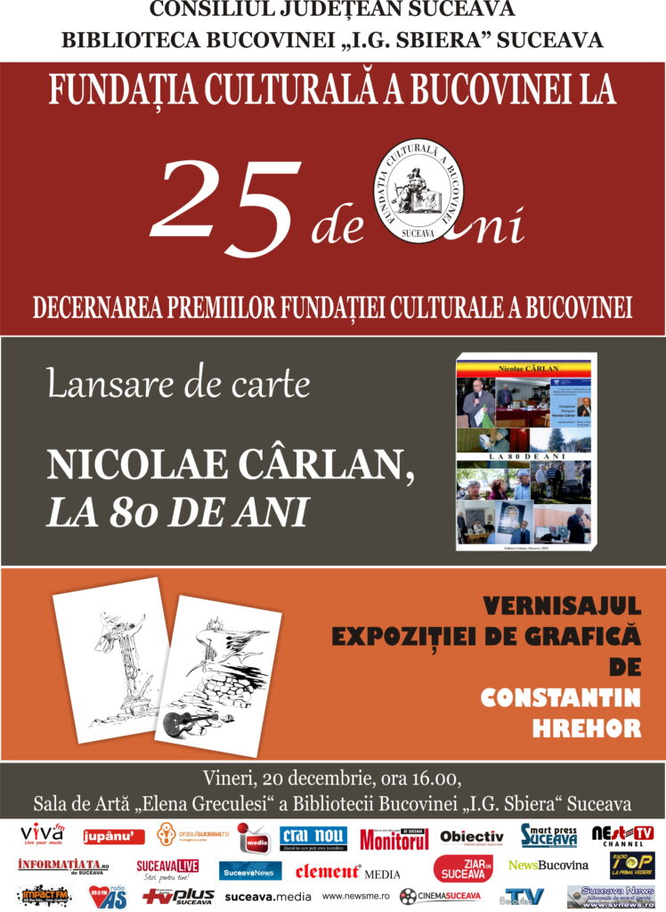 Fundaţia Culturală a Bucovinei, 25 de ani