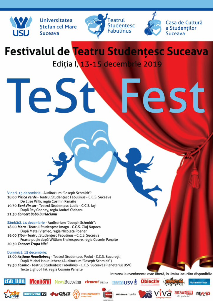 Festival de teatru studenţesc, la Suceava