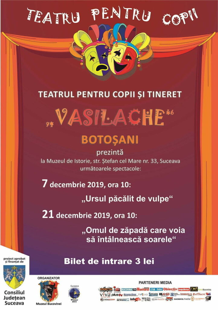 Sîmbătă, la muzeu, „Ursul păcălit de vulpe”