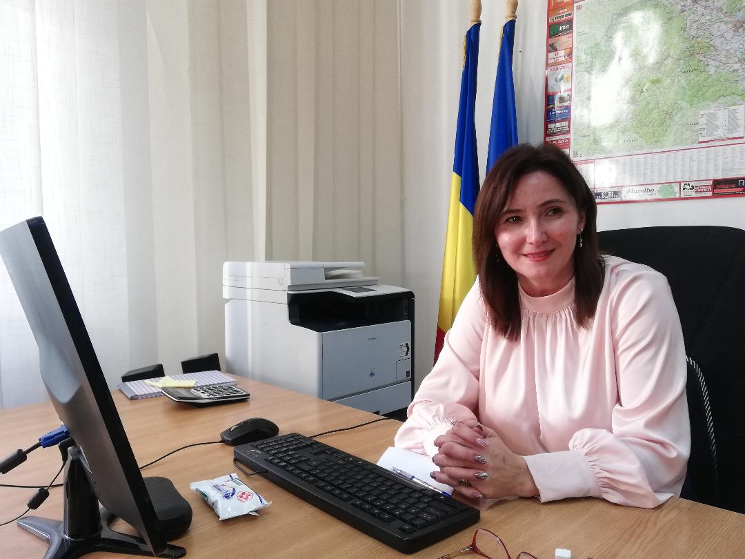 Diana Găşpărel, şefa de cabinet a noului prefect